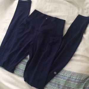 Luluemon leggings navy